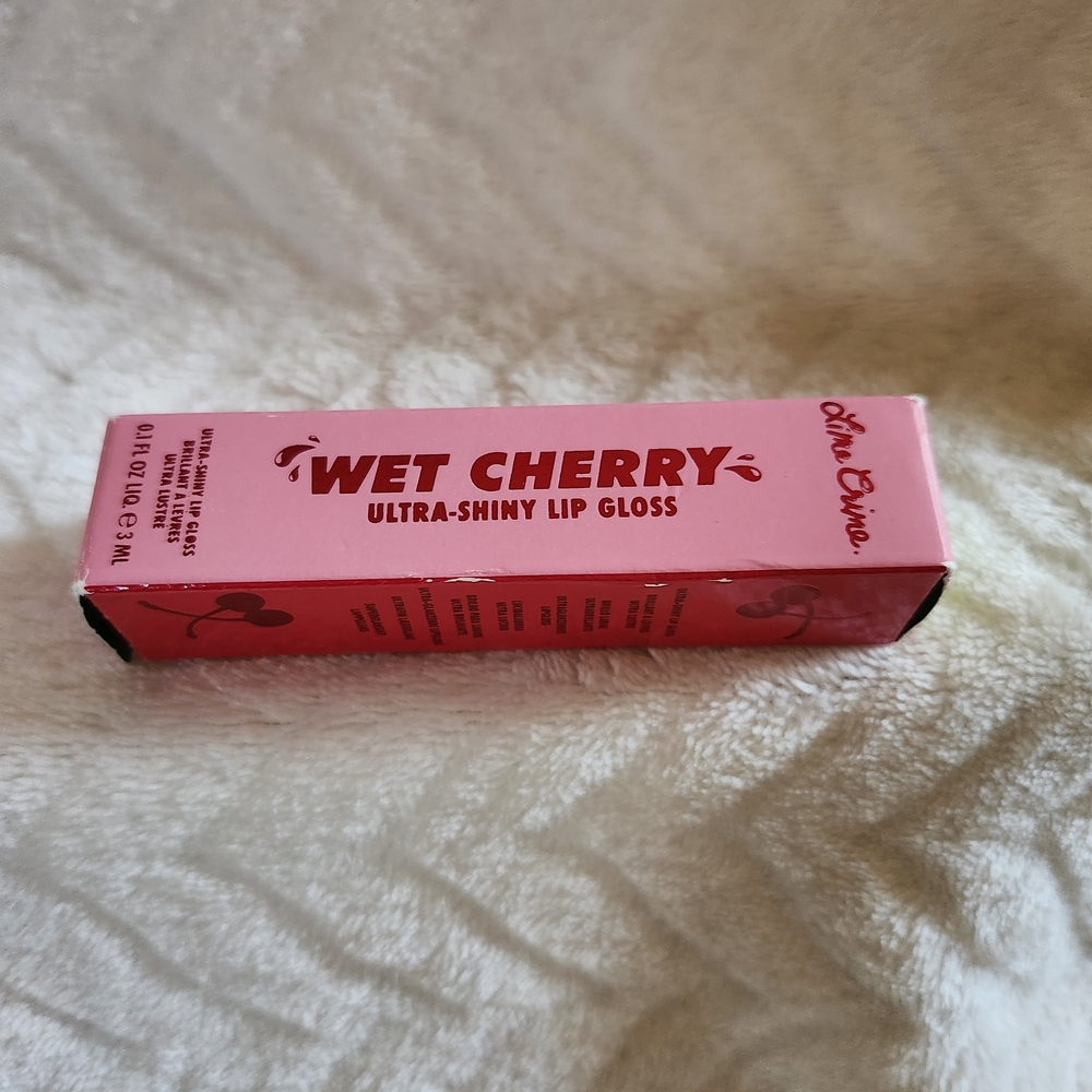 BNIB  Lime Crime Wet Cherry Lip Gloss - CHERRY SLIME